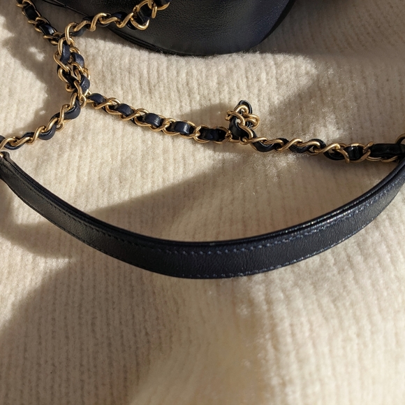 CHANEL💯CC 20S Timeless Coco Midnight Camera Case Crossbody Bag - Picture 11 of 16